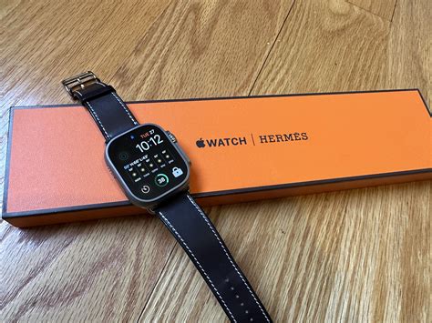 apple watch ultra with hermes band|hermes apple watch band 45mm.